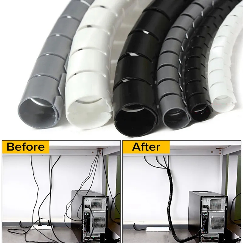 Organizador de cabo espiral fl - Plastic Pipe Clip avaliação e preço