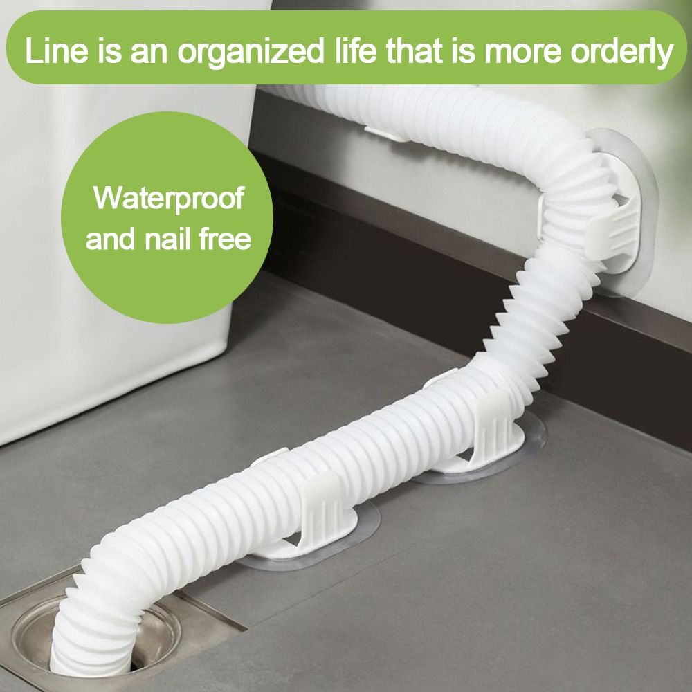 5 Peças de Suportes Adesivos p - Drain Pipe Clip avaliação e preço